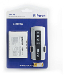 Выключатель беспроводной одноклавишный Feron  23345 250_100_Array